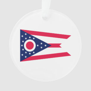 Entwurf des Staatsflagges Ohio Ornament