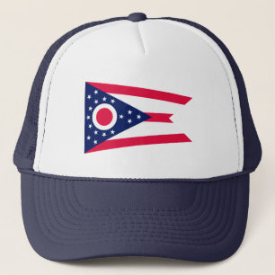 Entwurf des Staatsflagges Ohio Truckerkappe