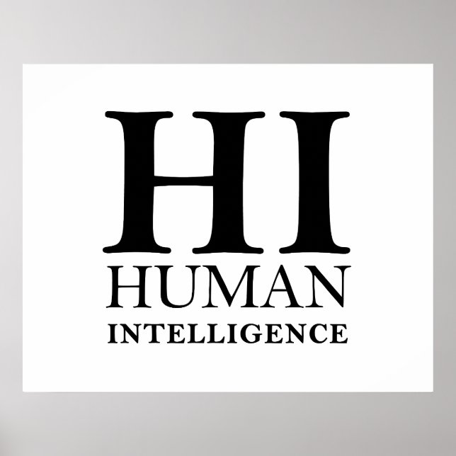 Entwurf des typografischen Konzepts Mensch gegen K Poster (Vorne)