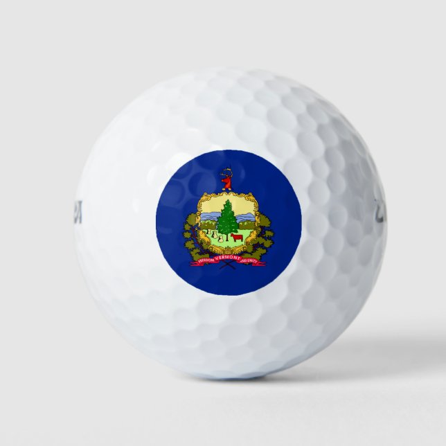 Entwurf des Vermont-Zustands Golfball (Vorderseite)