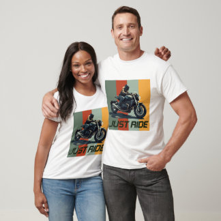 Entwurf des Wagenführungs-Motorrad-T - Shirt
