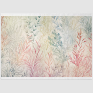 Entwurf einer Seebranche 14 Seidenpapier