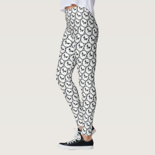 Entwurf eines angroven Polar-Bären Leggings