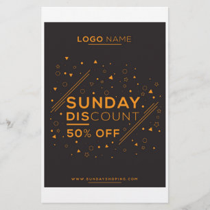 Entwurf eines benutzerdefinierten Flyers Flyer