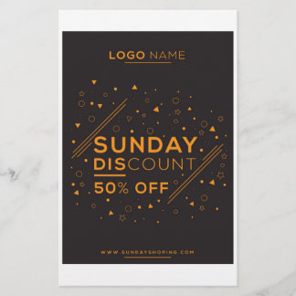 Entwurf eines benutzerdefinierten Flyers Flyer