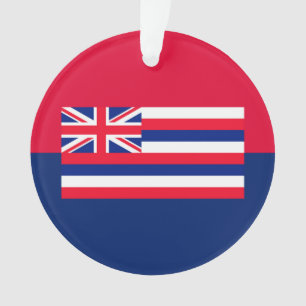 Entwurf eines Flaggenstaates in Hawaii Ornament