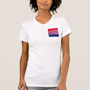 Entwurf eines Flaggenstaates in Hawaii T-Shirt