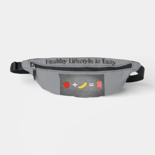 Entwurf eines gesunden Lebensstils Bauchtasche