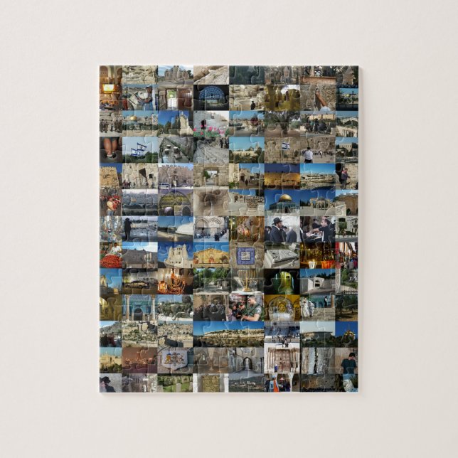 Entwurf Exclusivo 100 Faces de Jerusalém Puzzle (Vertikal)