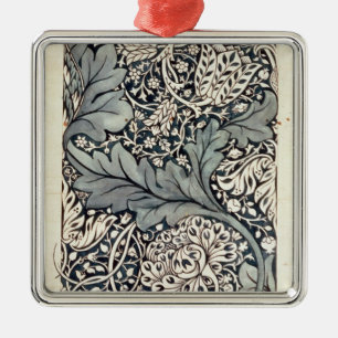 Entwurf für Avon-Chintz, c.1886 Silbernes Ornament