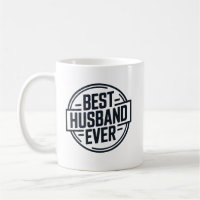 Entwurf für das Best-Husband-Ever-Abzeichen