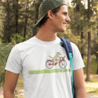 Entwurf für das Fahrradfahren von Hunden und Eichh