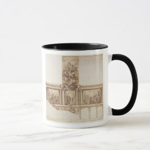 Entwurf für Decken-Wände und Treppenhaus (Stift, Tasse