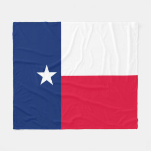 Entwurf für die Flaggen des Staates Texas Fleecedecke