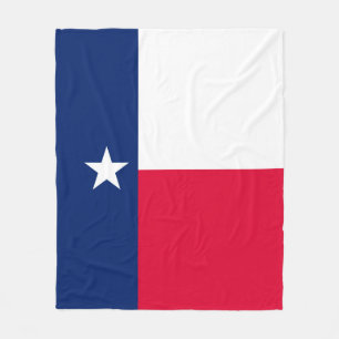 Entwurf für die Flaggen des Staates Texas Fleecedecke