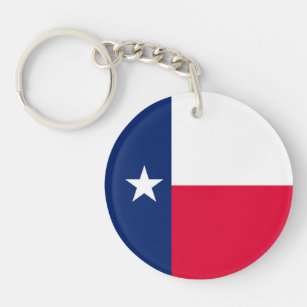 Entwurf für die Flaggen des Staates Texas Schlüsselanhänger
