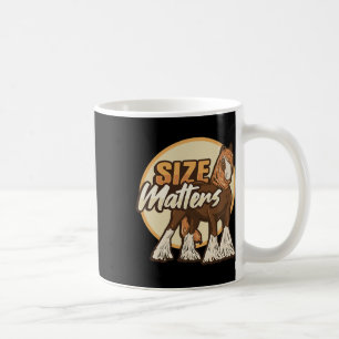 Entwurf für die Größe eines Pferdes nach dem Muste Kaffeetasse