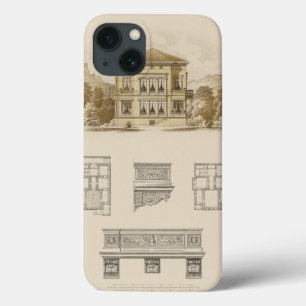 Entwurf für ein Anwesen mit Innenplänen Case-Mate iPhone Hülle