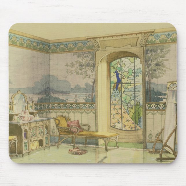 Entwurf für ein Badezimmer, von "Interieurs Mousepad (Vorne)