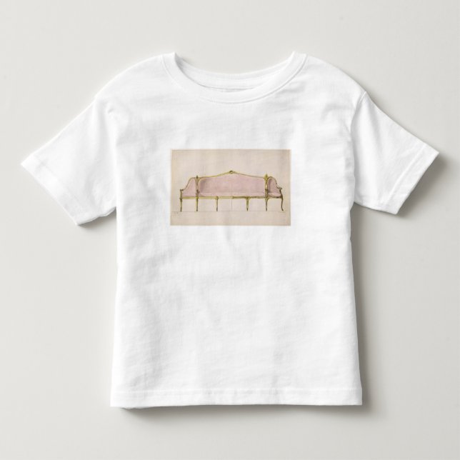 Entwurf für ein Sofa Kleinkind T-shirt (Vorderseite)