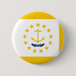 Entwurf für eine Flagge auf der Insel Rhode Button