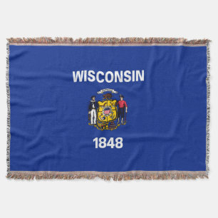 Entwurf für eine Staatsflagge von Wisconsin Decke