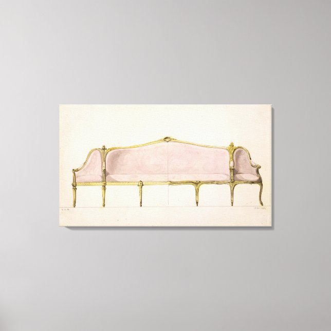 Entwurf für einen Satz Leinwanddruck (Vorderseite)