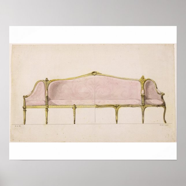 Entwurf für einen Satz Poster (Vorne)