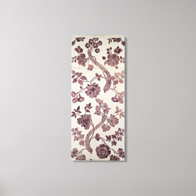 Entwurf für einen Seidendampfer, 1752 (Bleistift u Leinwanddruck (Vorderseite)