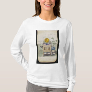 Entwurf für einen Sideboard, c.1860s-70s (w/c u. T-Shirt