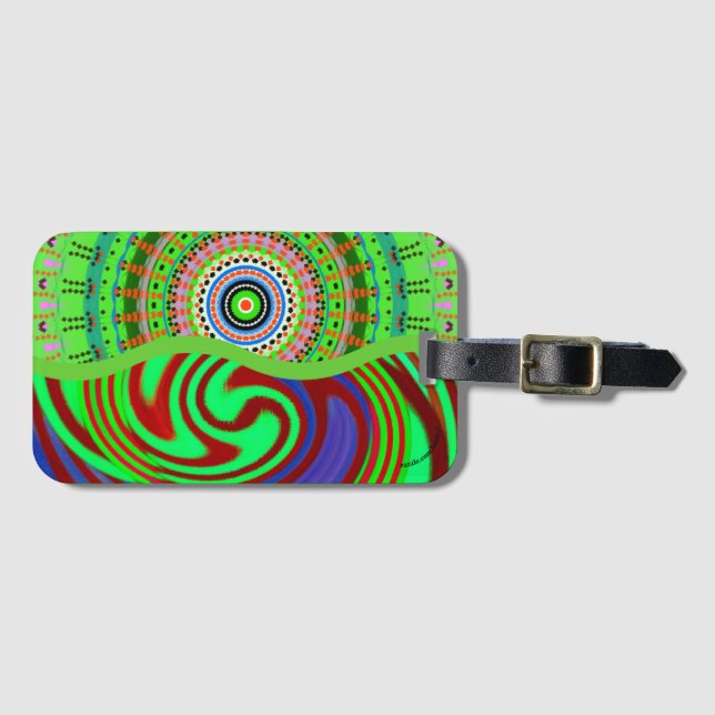 Entwurf Gepäckanhänger (Vorderseite (Horizontal))