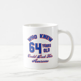Entwurf mit 64 Jährigen Tasse