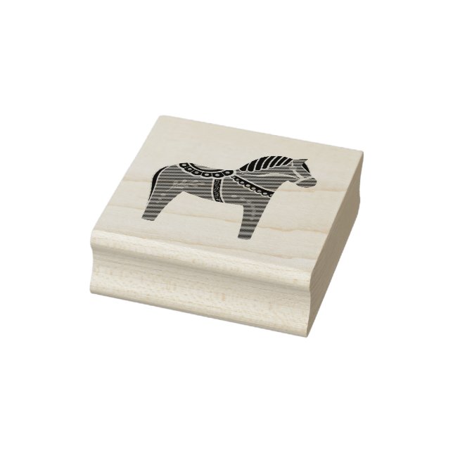 Entwurf/Silhouette/Muster der Dalah-Pferde Gummistempel (Stempel)