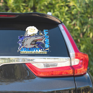 Entwurf von den Marshallinseln Aufkleber