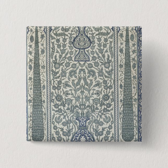 Entwurf von der Moschee von Ibrahym Agha, 'von der Button (Vorderseite)