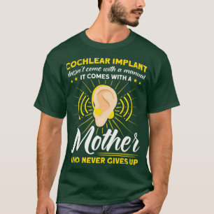 Entwurf von Hörhilfen für Zeichensprache Deaf Sign T-Shirt