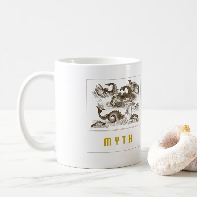 Entwurf von Sea Legends Kaffeetasse (Mit Donut)