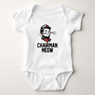 Entwurf Vorsitzendermeow-(Mao) Baby Strampler