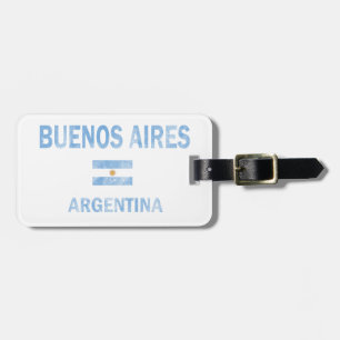 Entwürfe Buenos Aires Argentinien Gepäckanhänger