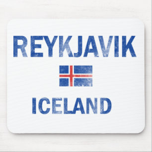 Entwürfe Reykjavik Island Mousepad
