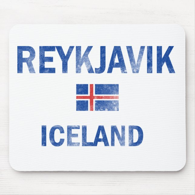 Entwürfe Reykjavik Island Mousepad (Vorne)