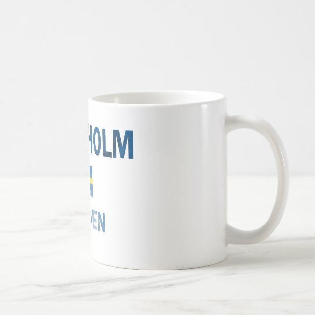 Entwürfe Stockholms Schweden Kaffeetasse (Rechts)