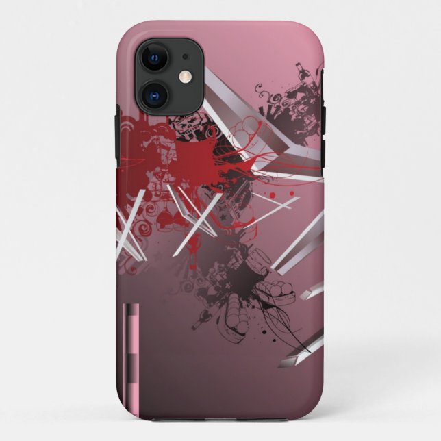 Entwurfs-Hintergründe Case-Mate iPhone Hülle (Rückseite)