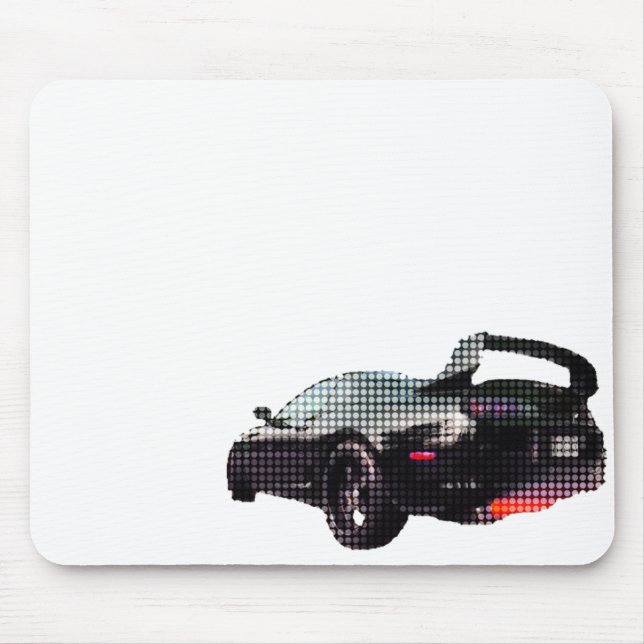Entwurfs-Mausunterlage Toyota Supras Digital Mousepad (Vorne)