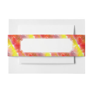 Entwurfsbeschaffenheits-Aquarellhintergrund Einladungsbanderole