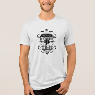 Entwurfszeit Tri-Blend Shirt