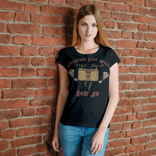 Entziehungsgeschlecht offenbart Mama T-Shirt