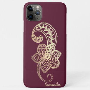 Entzückend Chic Gold Paisley Case-Mate iPhone Hülle