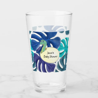 Entzückende Dinosaurier-Baby-Party Glas