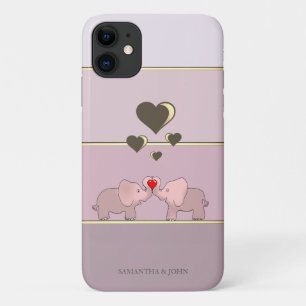 Entzückende Elefanten in Liebe Case-Mate iPhone Hülle